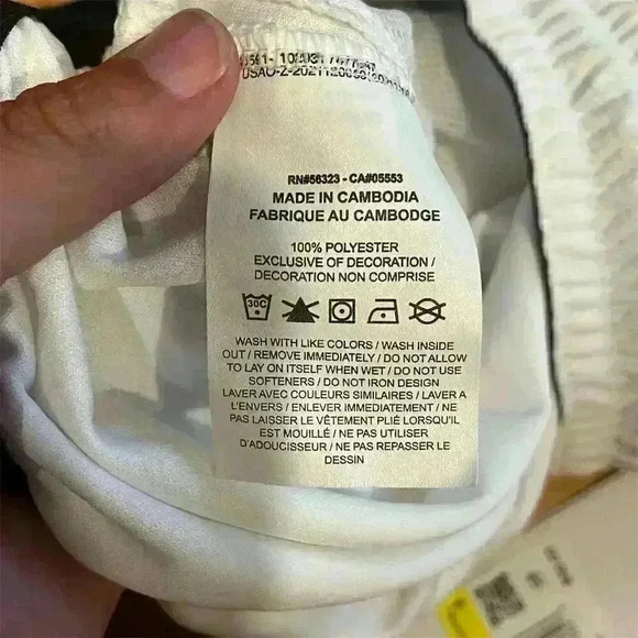 Nike Men's Dri-Fit Icon Basketball Shorts White Size S - Picture 4 of 6